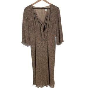 Isabella Bird Brown And‎ Black Dress Size 12